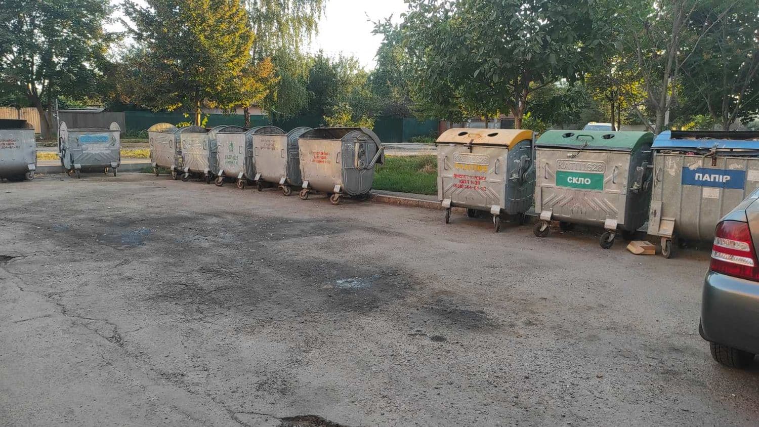 Полтавці просять перенести сміттєві майданчики на вулиці Станіславського — петиція
