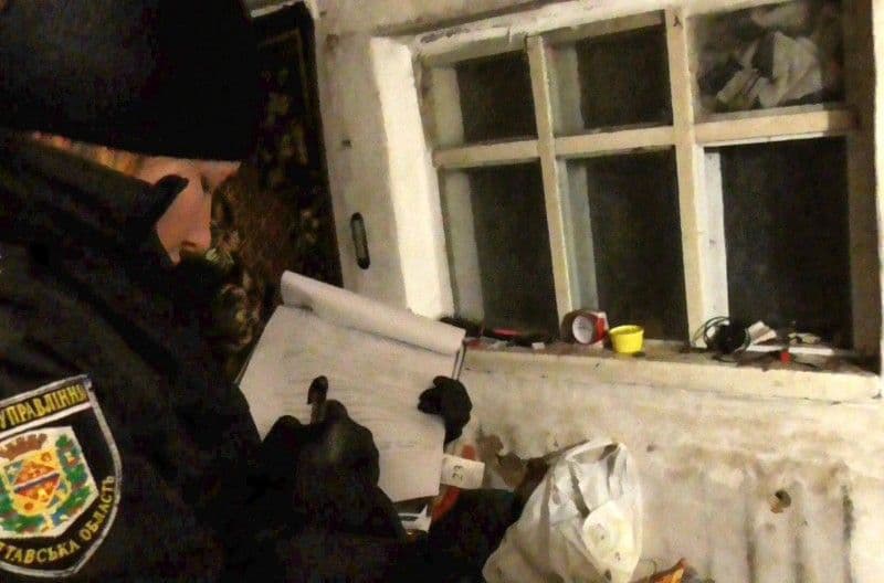 На Полтавщині затримали чоловіка, який ножем вдарив свого знайомого