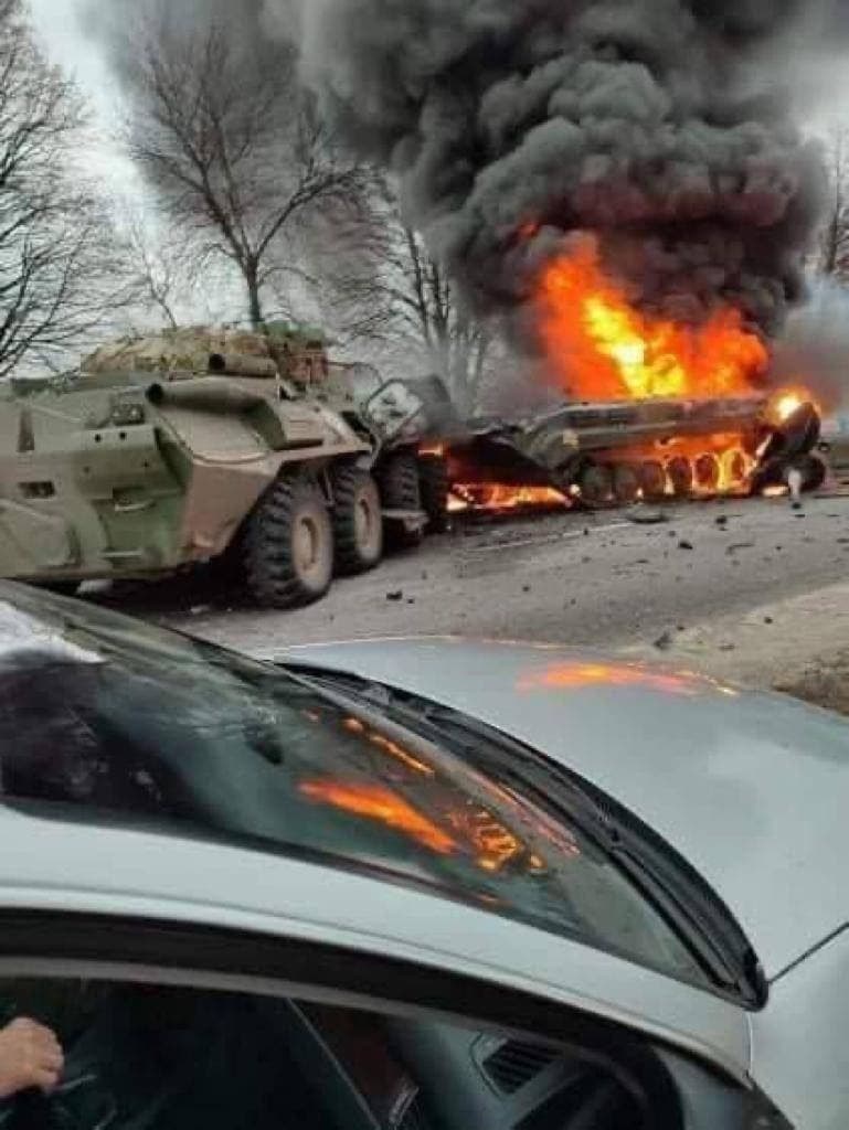 На Сумщині українські військові знищили 15 танків РФ