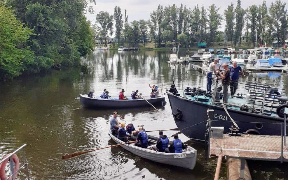 Юні мореплавці вирушили у свою першу подорож