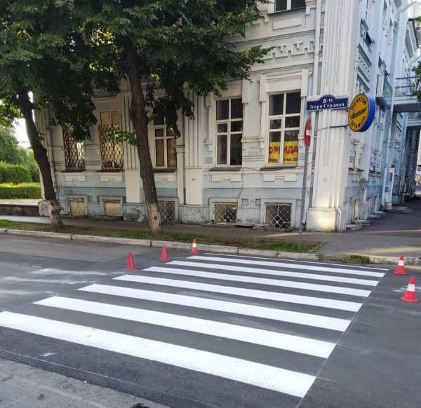 У Кременчуці підняли пішохідні переходи