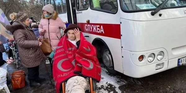 Друга колона евакуйованих мешканців Сум вже на Полтавщині