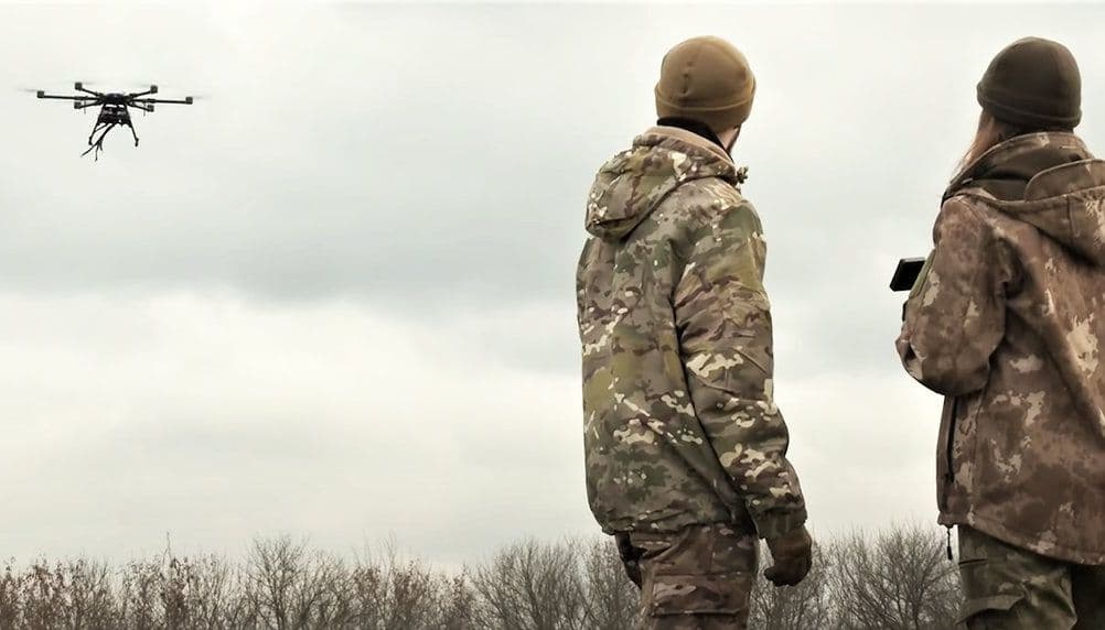 Як полтавські аеророзвідники знищують російську техніку (відео)