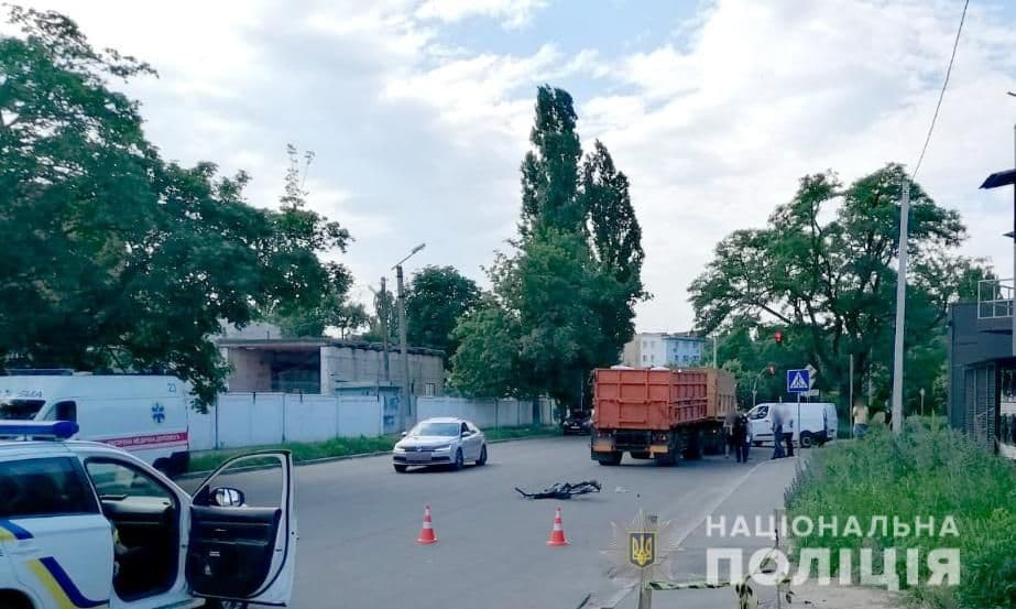 У Полтаві «Камаз» задавив велосипедиста