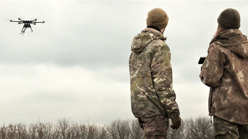 Полтавські аеророзвідники знищують окупантів на східному фронті (відео)