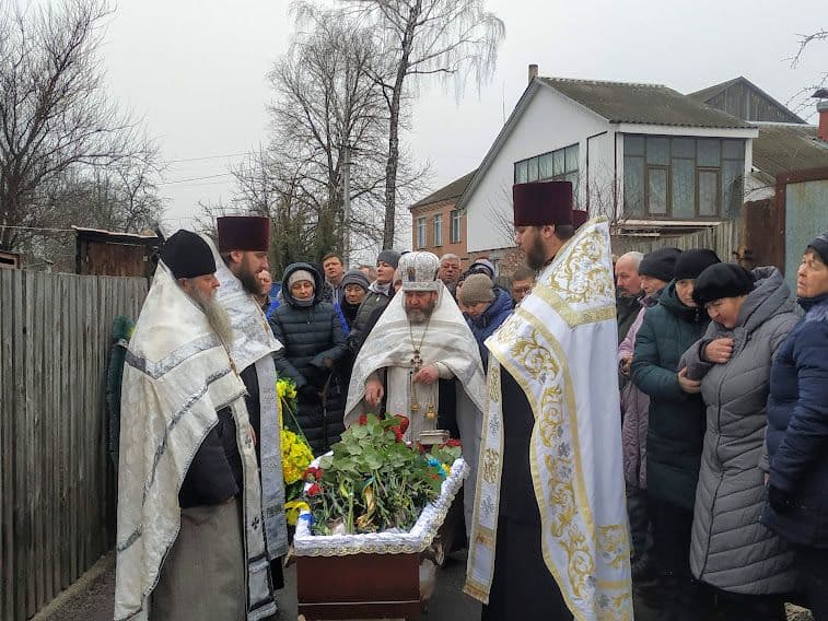 На Миргородщині попрощалися з військовим, який загинув поблизу Соледара
