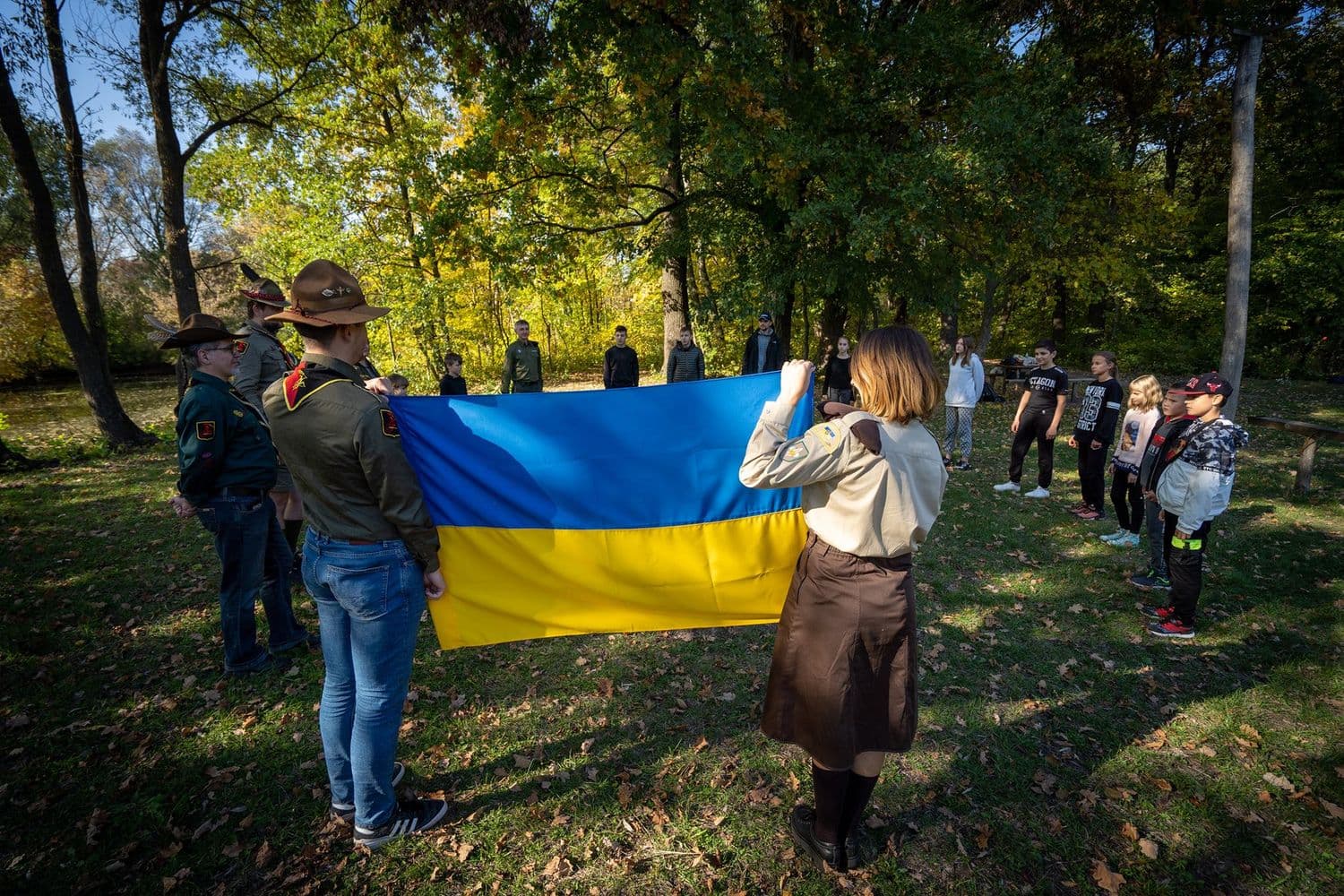 Вперше в Лохвиці відбулося традиційне для всіх пластунів свято