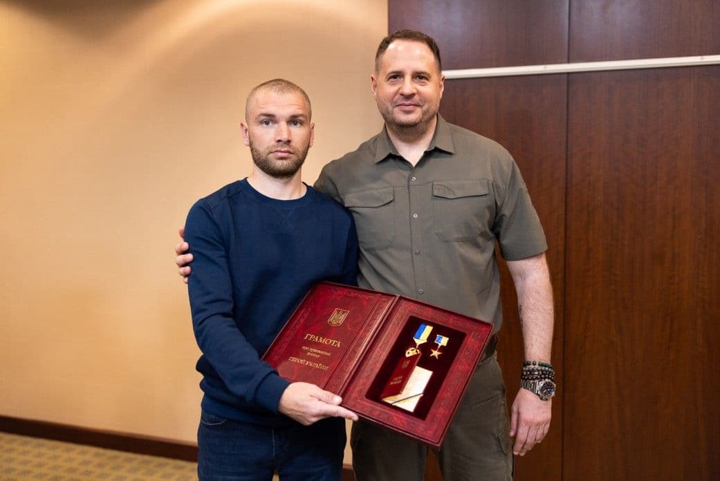 Полтавець Сергій Волина отримав орден «Золота Зірка»