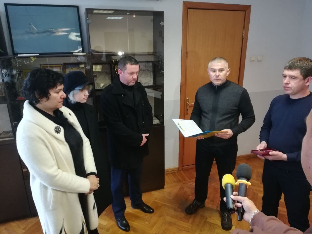 Батьки Євгенія Кондрашова отримали посмертний орден сина