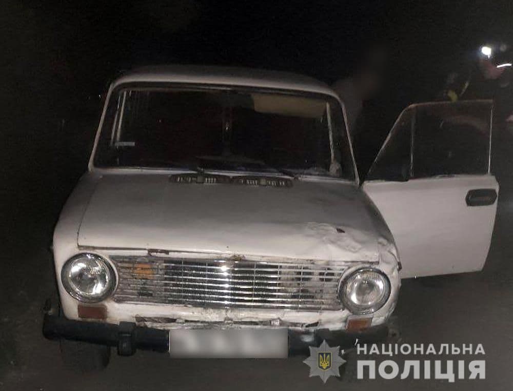 На Полтавщині затримали п'яного водія, який наїхав на двох пішоходів і втік