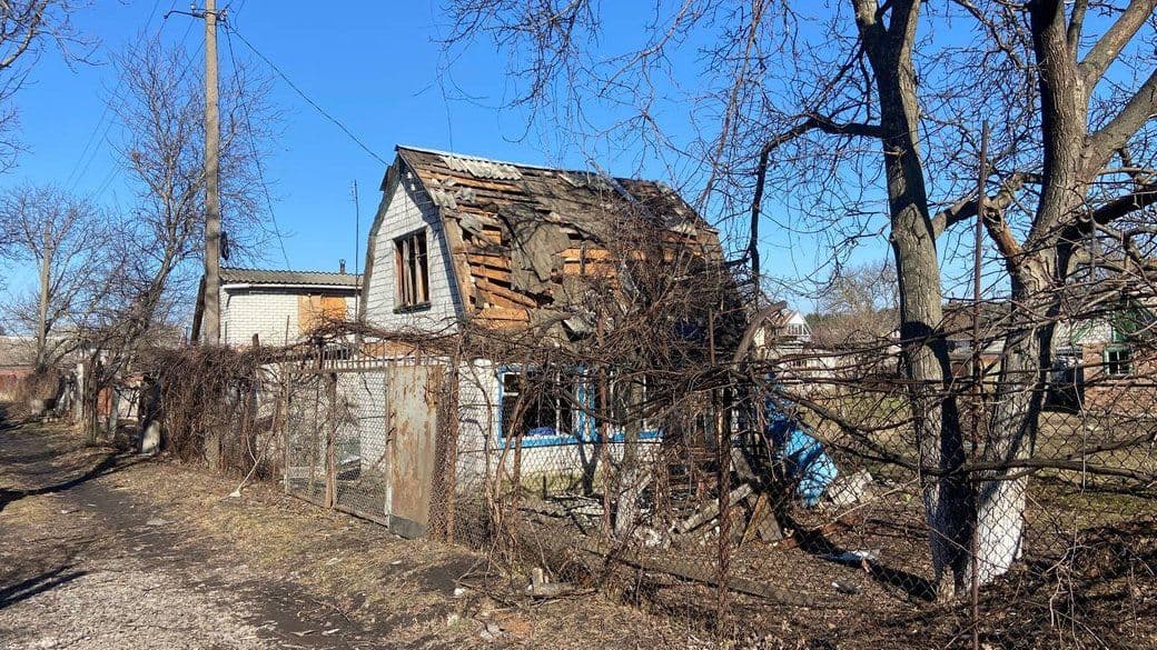 На Полтавщині пошкоджені вісім будинків через падіння безпілотника