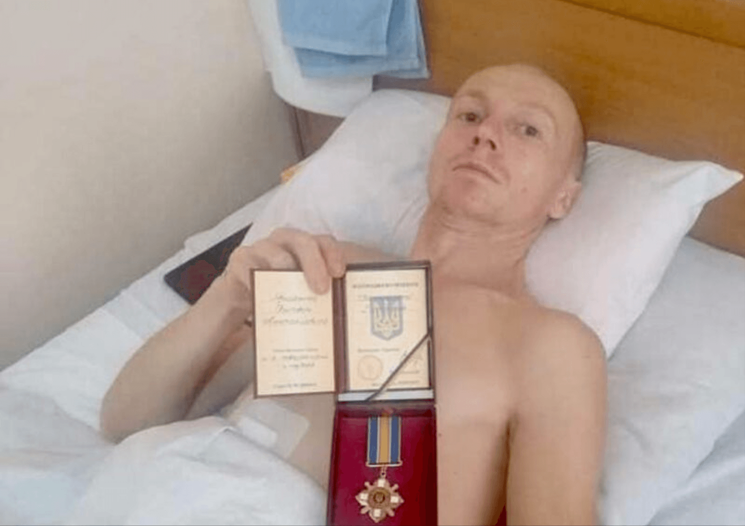 Президент України вручив орден пораненому воїну з Полтавщини