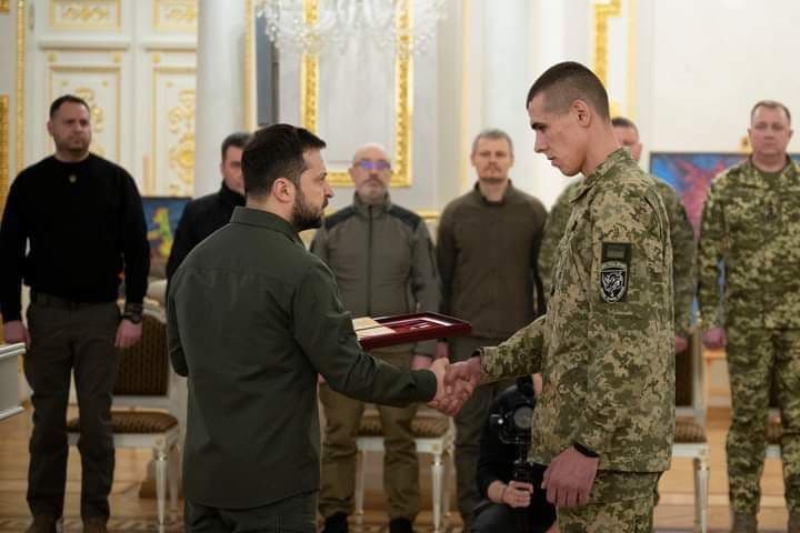Військового з Миргородщини нагородили орденом «Золота зірка»