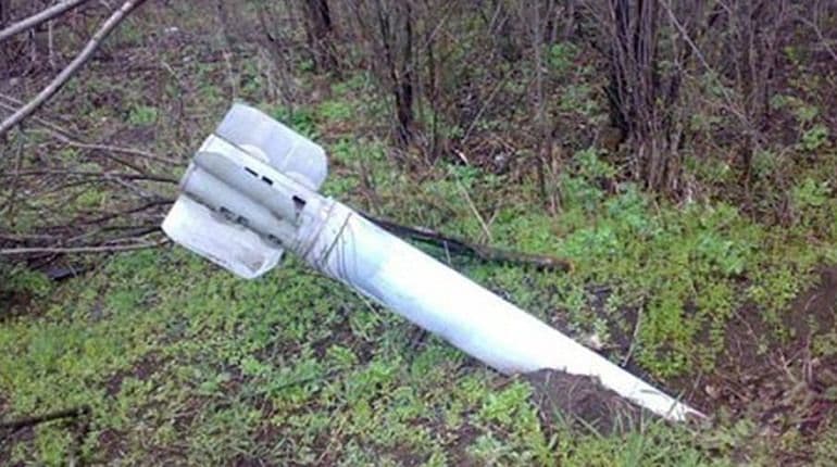На Гадяччині місцеві жителі знайшли реактивний снаряд