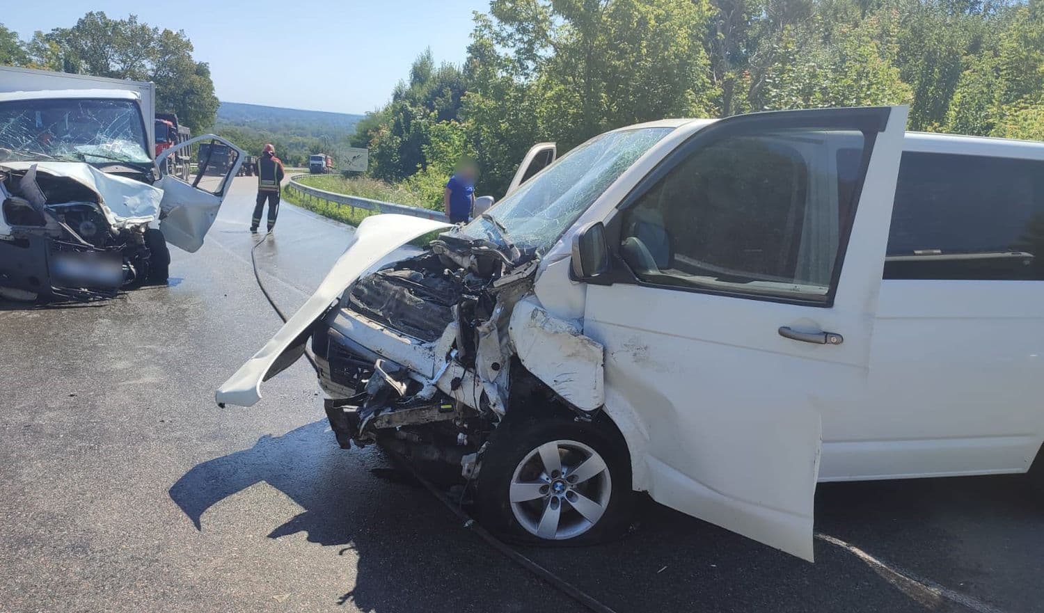 Під Полтавою «лобами» зіштовхнулися дві автівки — троє людей постраждали