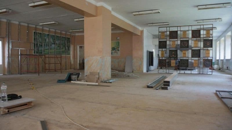 У Лохвиці капітально ремонтують їдальню гімназії