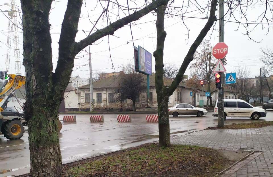 Вперше з початку великої війни у Полтаві відкрили проїзд вулицею Пушкіна