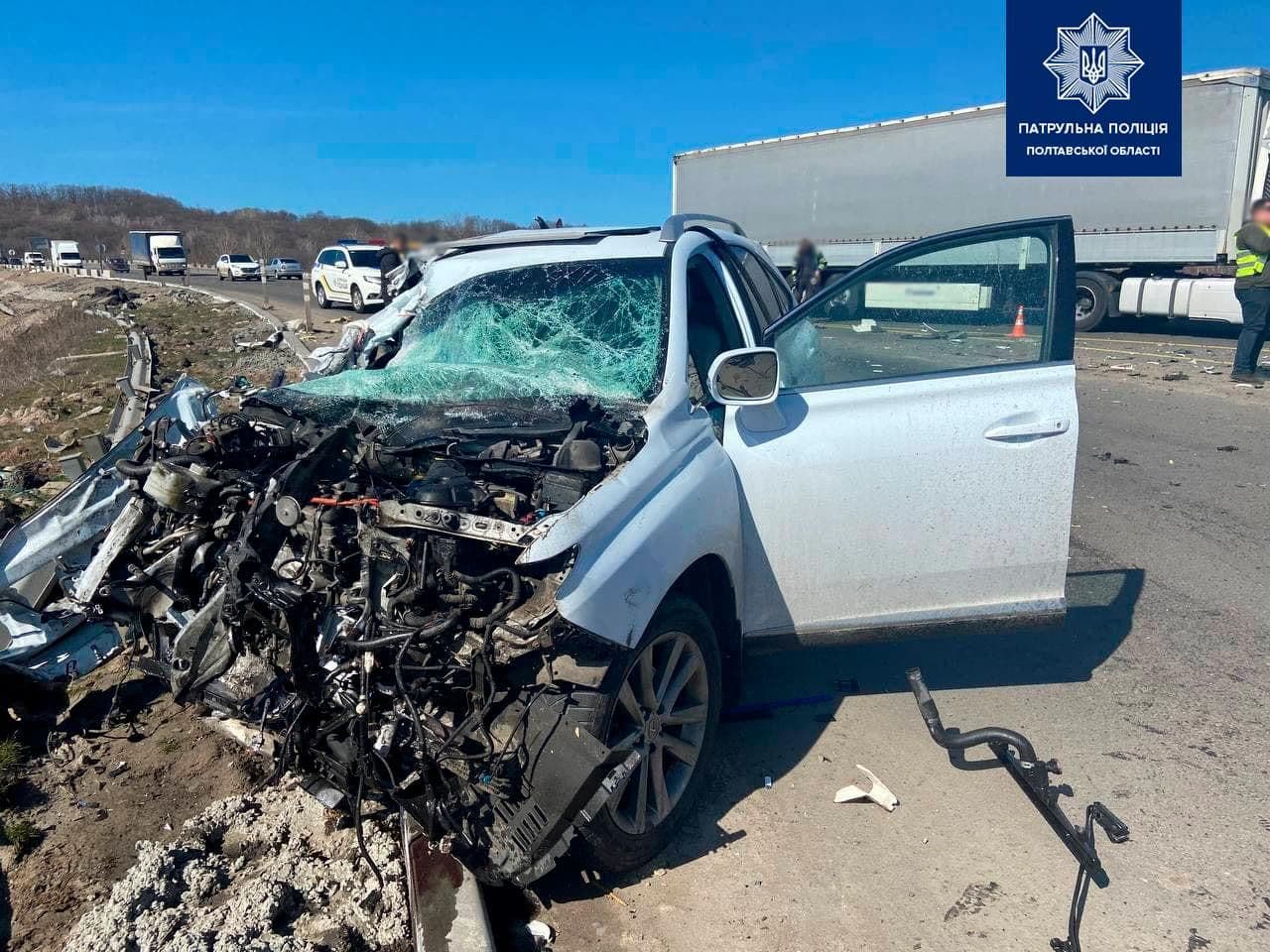 ДТП на дорозі Київ-Харків: на водія Lexus склали адміністративний протокол