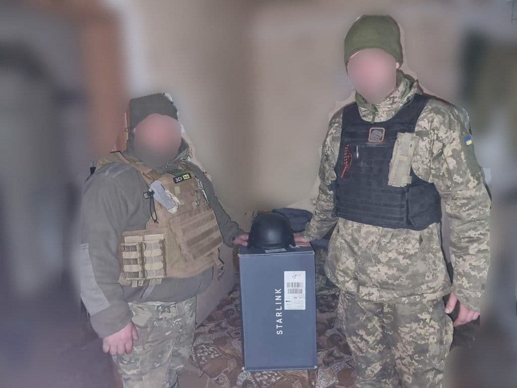 З Полтавщини на передову передали старлінки