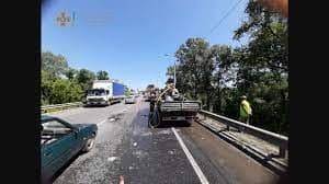 У селі Копили горів вантажний автомобіль