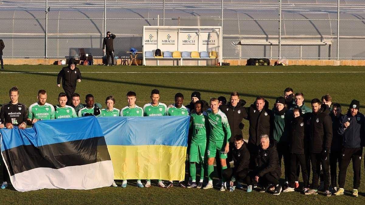 Полтавська «Ворскла» перемогла естонську «Левадію»