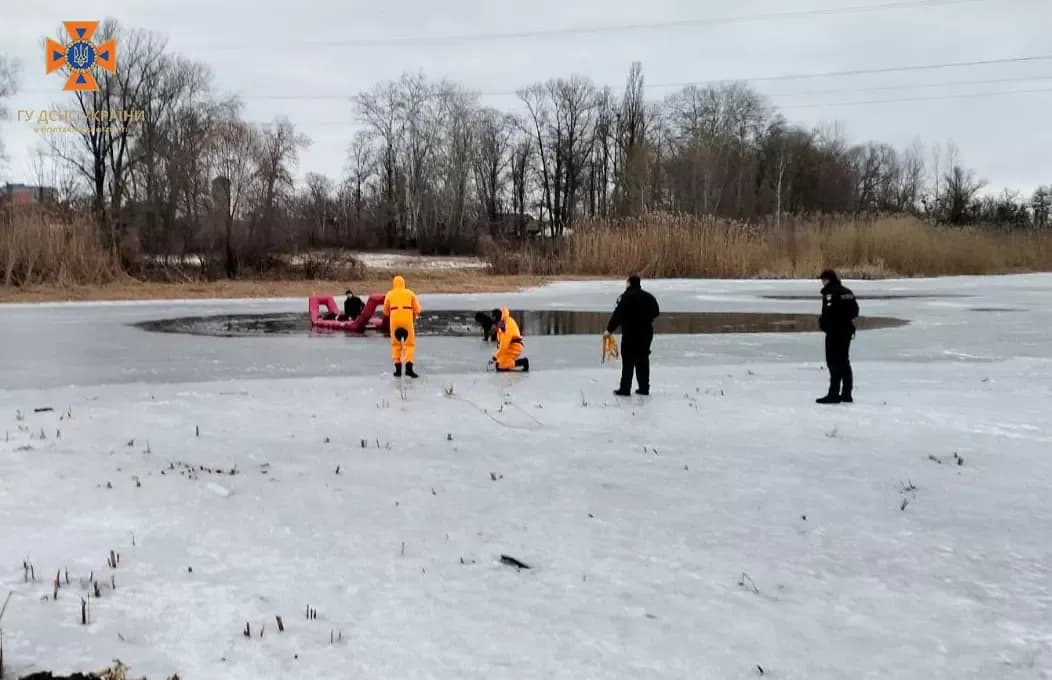 У Полтаві чоловік провалився під лід