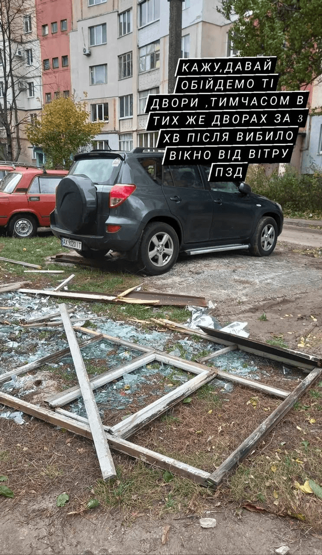 Повалені дерева та сітілайти: наслідки негоди у Полтаві (фото)