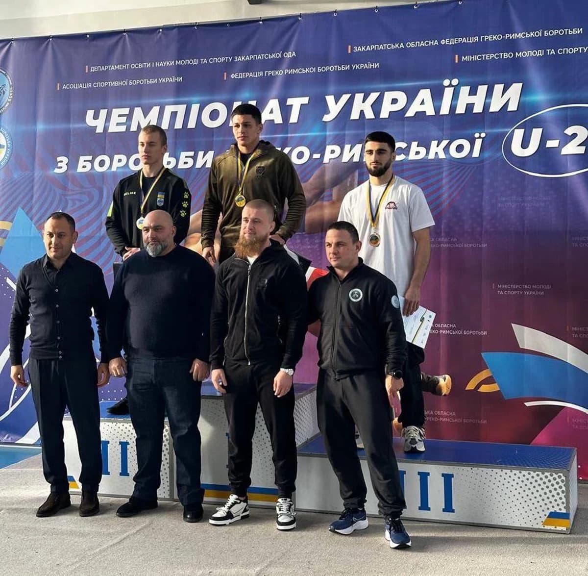 Спортсмени з Полтавщини здобули друге місце на всеукраїнському чемпіонаті з греко-римської боротьби