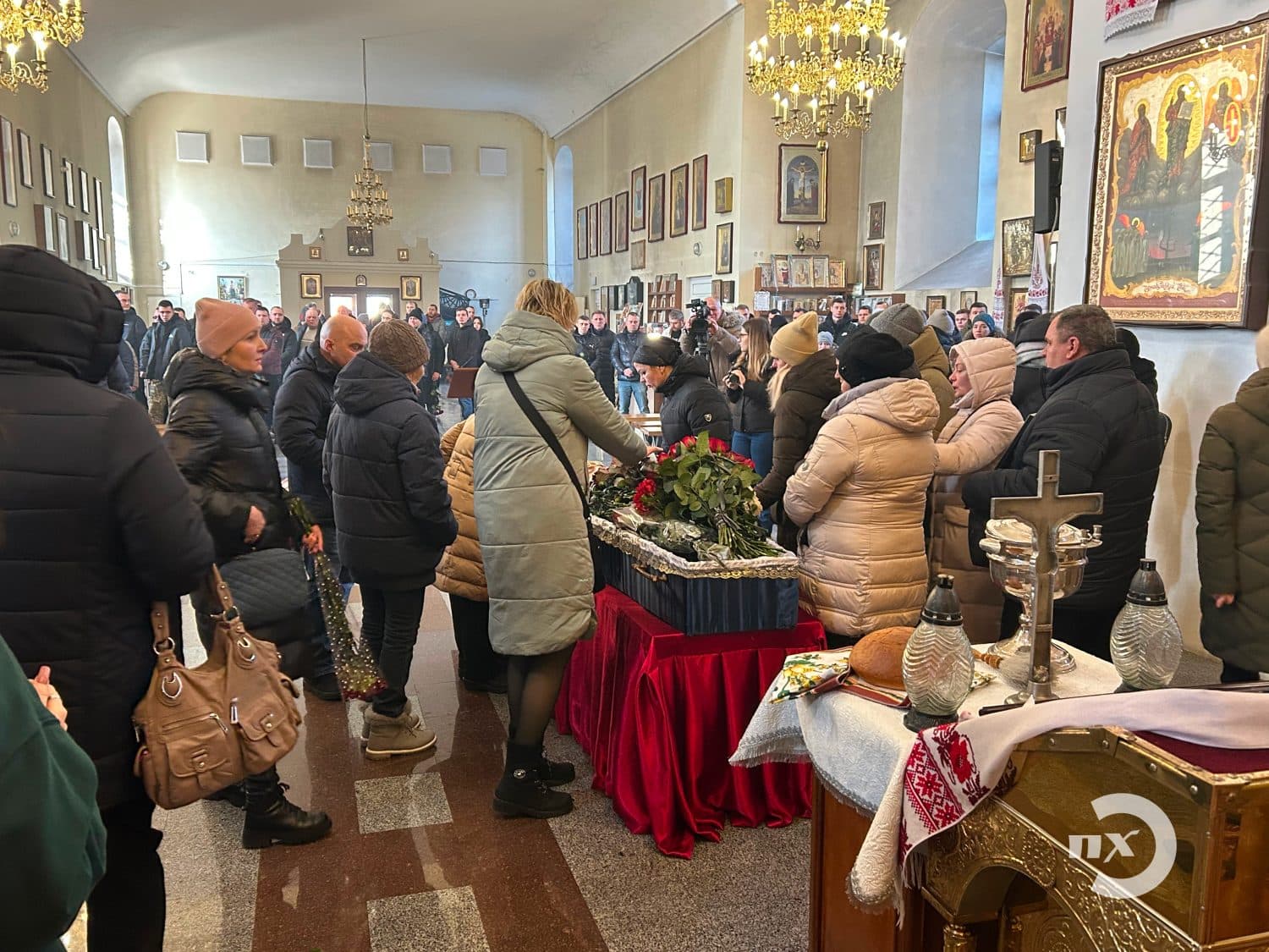 Полтава попрощалась з Михайлом Деревяновим, який загинув через російську атаку