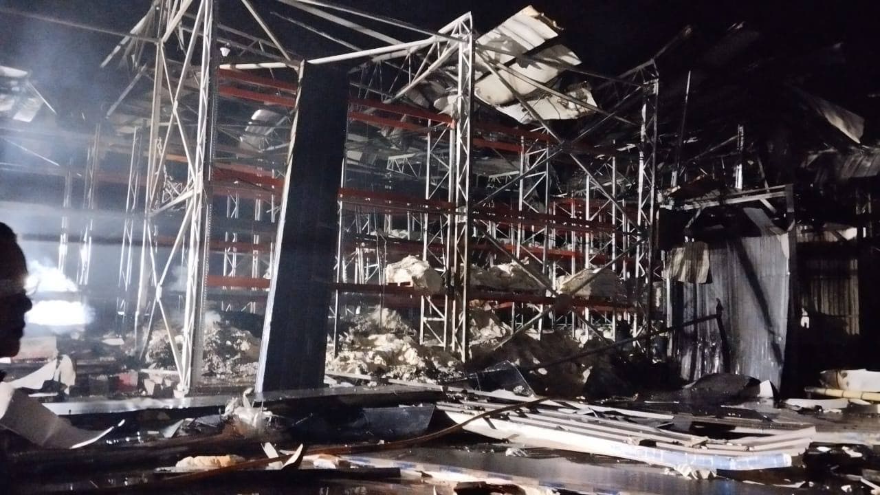 Полтавська громада після масованої атаки: пошкоджені склади, адмінбудівля та трансформатор