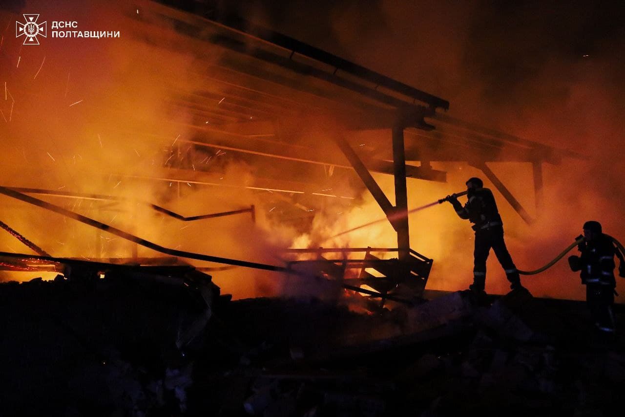 13 ударів по Полтавщині: росіяни пошкодили обʼєкти «Укргазвидобування»