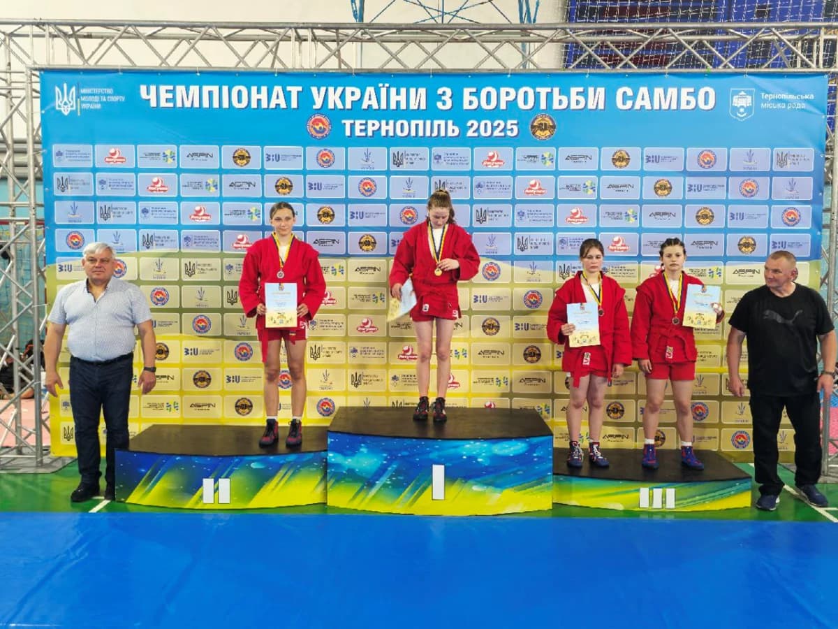 Спортсмени з Полтавщини вибороли чотири медалі на чемпіонаті України з самбо