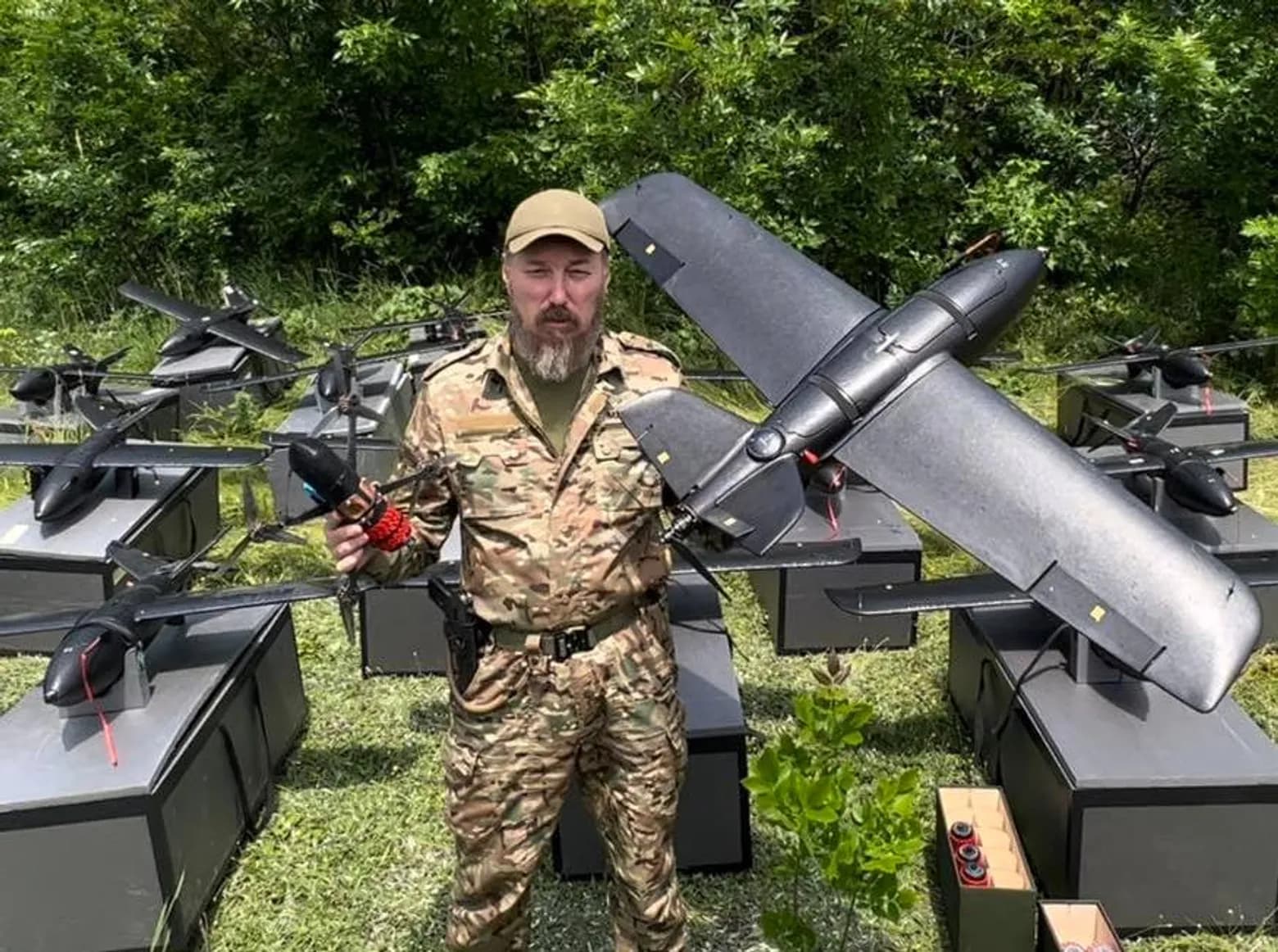Дрони, фронт і мистецтво: що відомо про командувача Сил безпілотних систем «Мадяра»