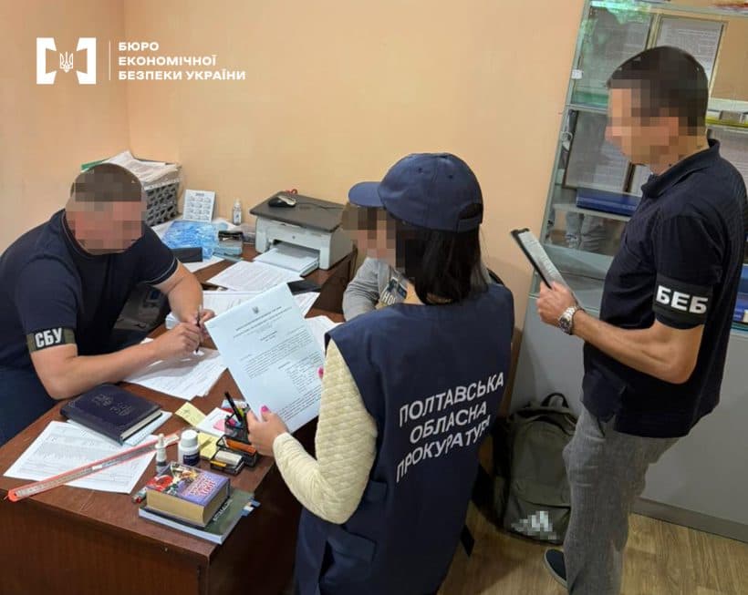 На Полтавщині посадовця підозрюють у розкраданні 1,6 млн грн на ремонті їдальні