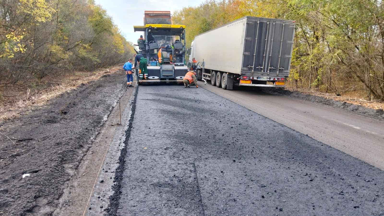 Розпочали ремонт дороги між Лубнами та Ромоданом на Полтавщині