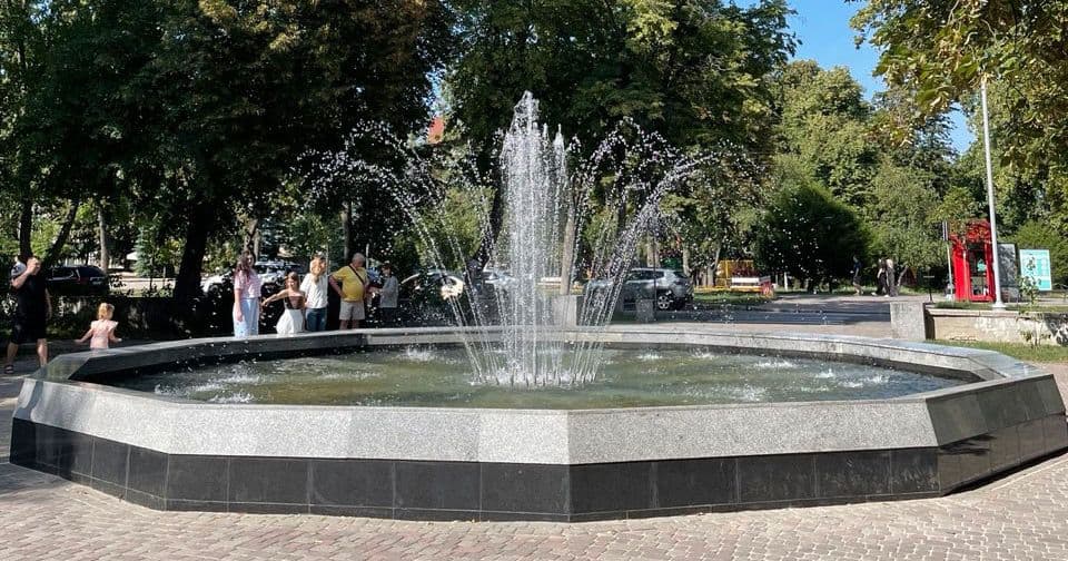 У Полтаві завершують роботу фонтанів через похолодання