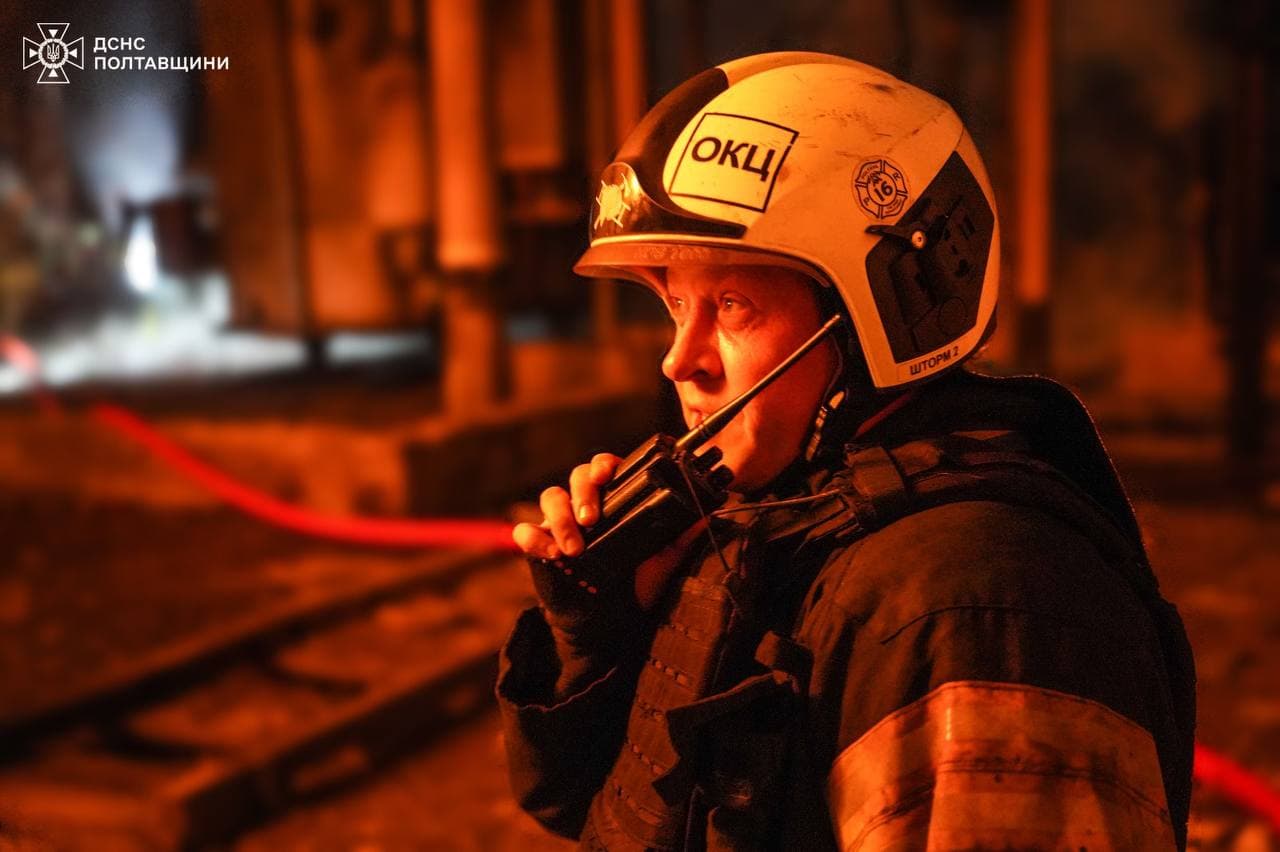 Через нічний обстріл Полтавщини скасували сім приміських поїздів