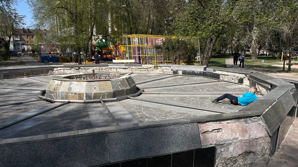 На демонтаж фонтану у Сонячному парку Полтави витратять 380 тисяч гривень