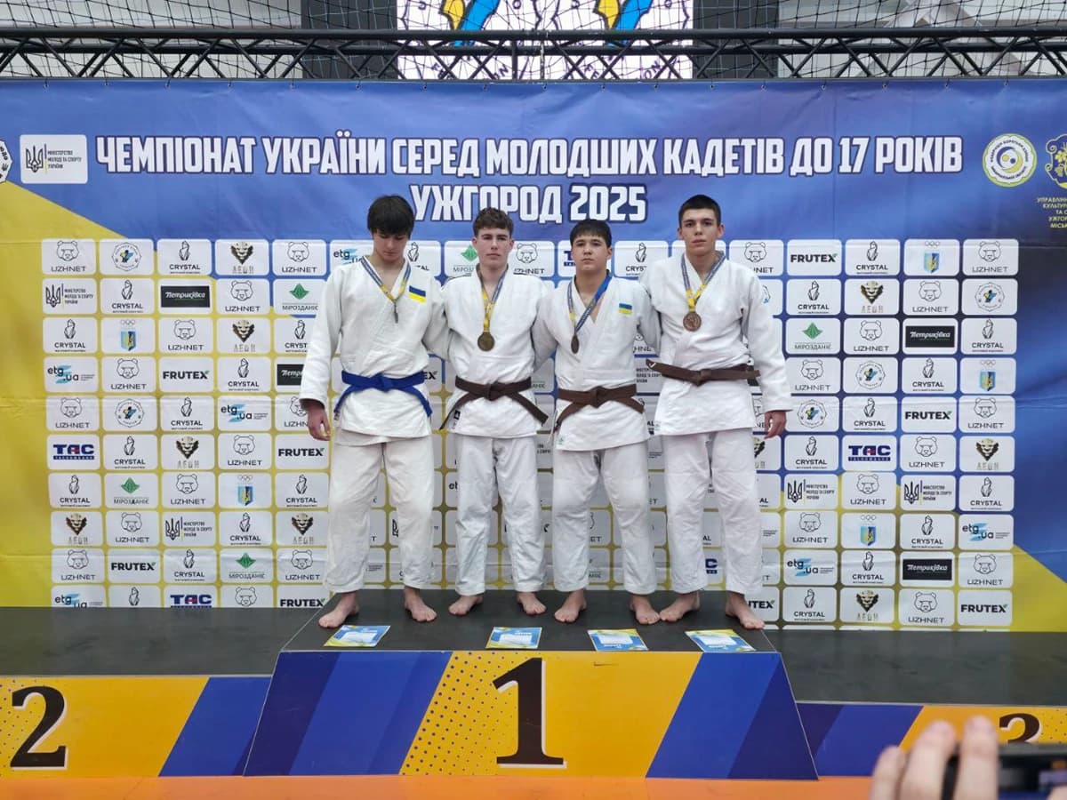 Три полтавці здобули медалі на чемпіонаті України з дзюдо