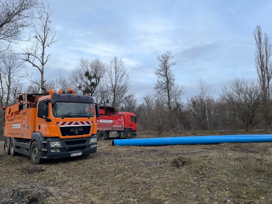 Майже 29 тисяч осель з водою: у Полтаві замінили ділянку колектора
