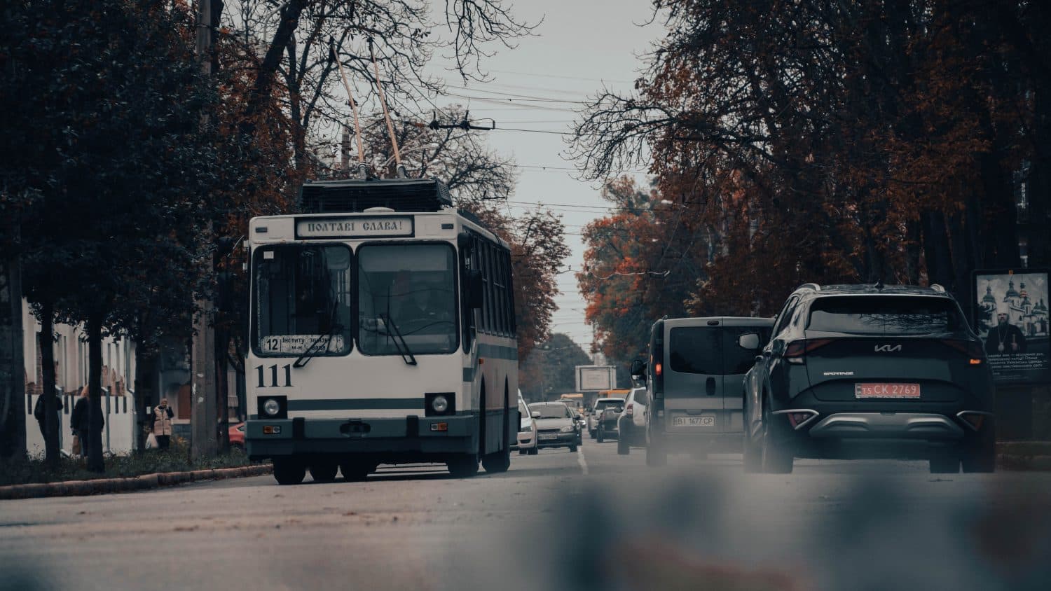 Тролейбуси в Полтаві більше не зупинятимуться через відключення світла