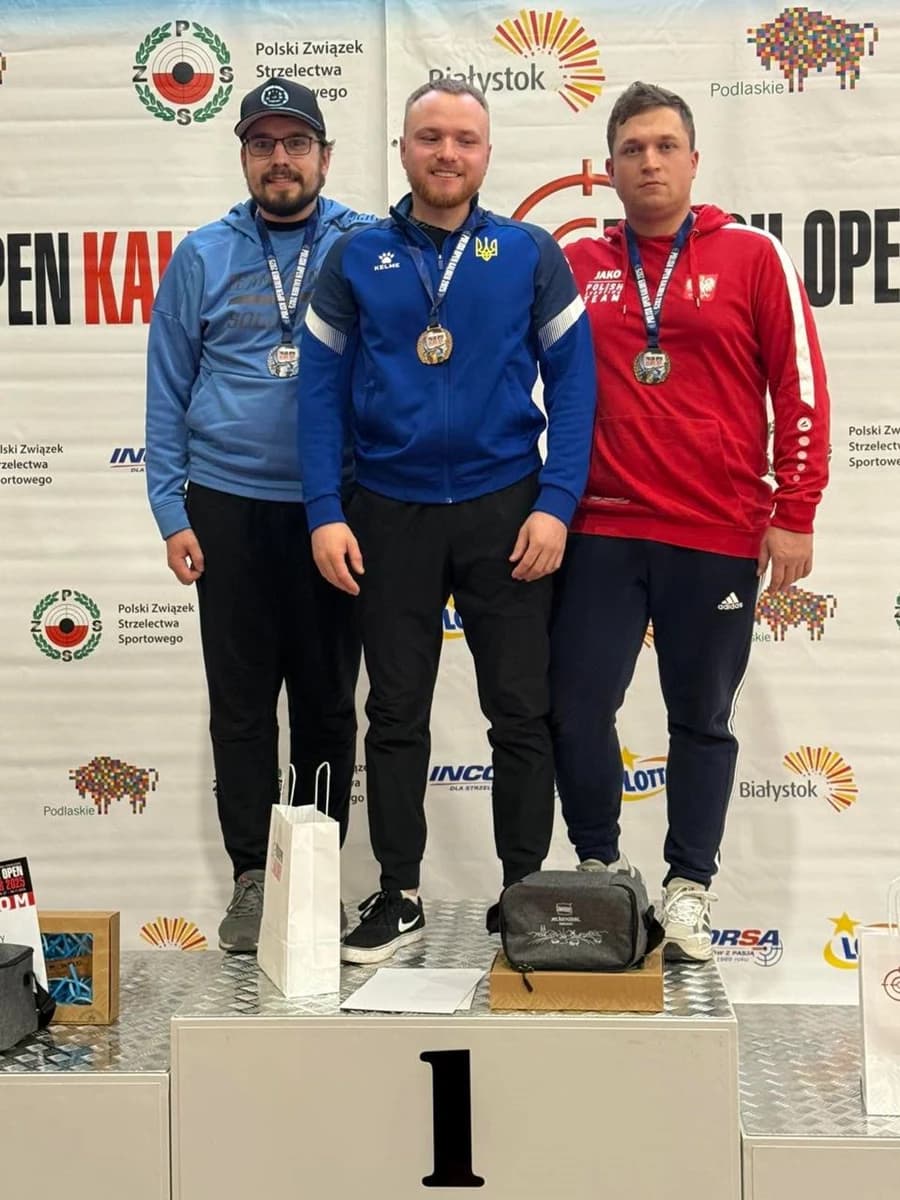 Спортсмен з Полтавщини став чемпіоном світу та Європи зі стрільби