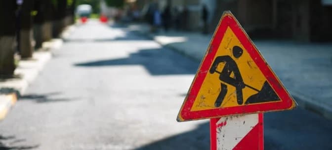 У Полтаві продовжать перекриття руху на вулиці Івасюка до кінця зими