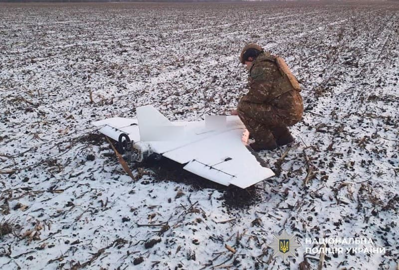 На Полтавщині знешкодили бойові частини ворожих дронів