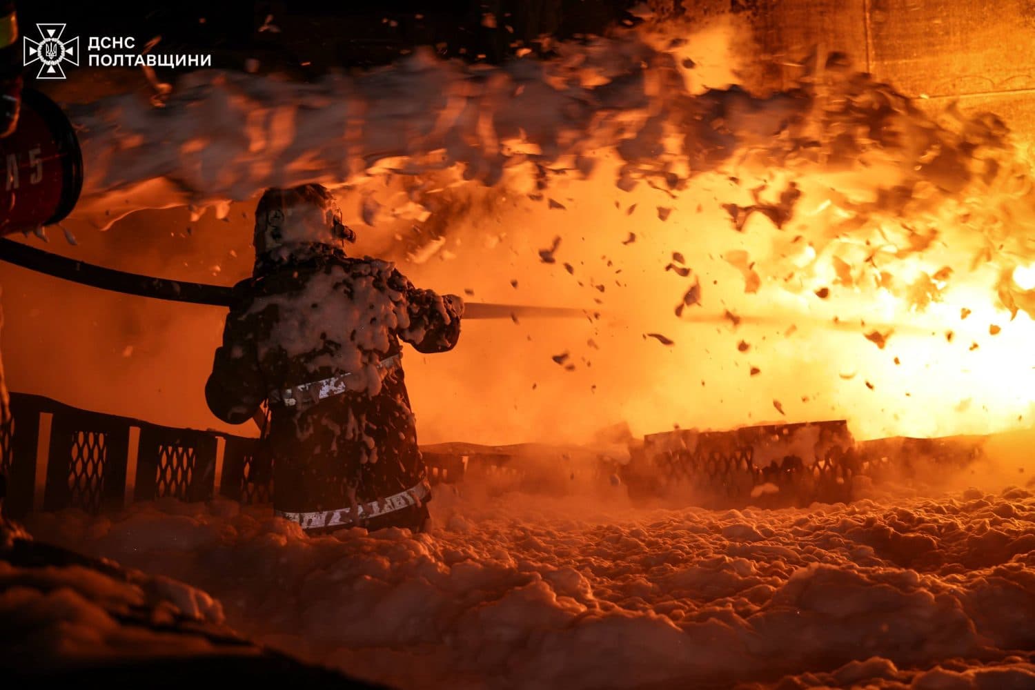Підприємство на Полтавщині постраждало від російської атаки