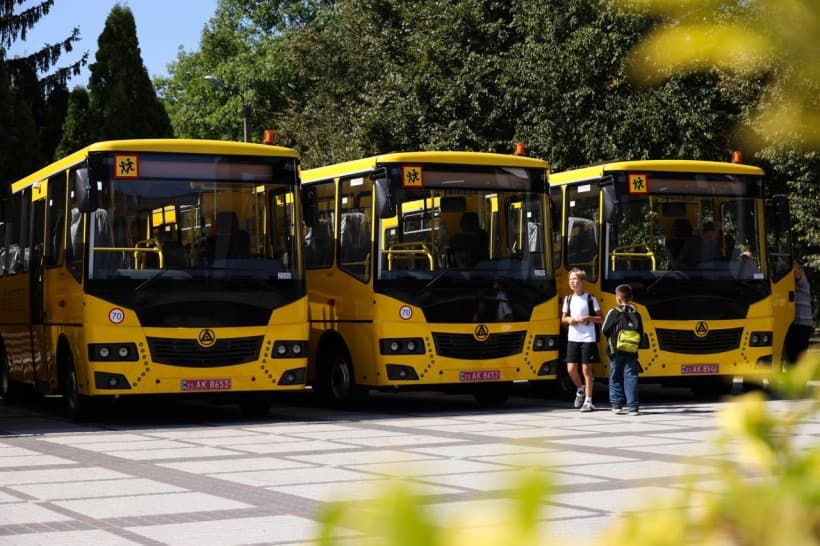 Полтавщина отримає понад 73 мільйони гривень на шкільні автобуси