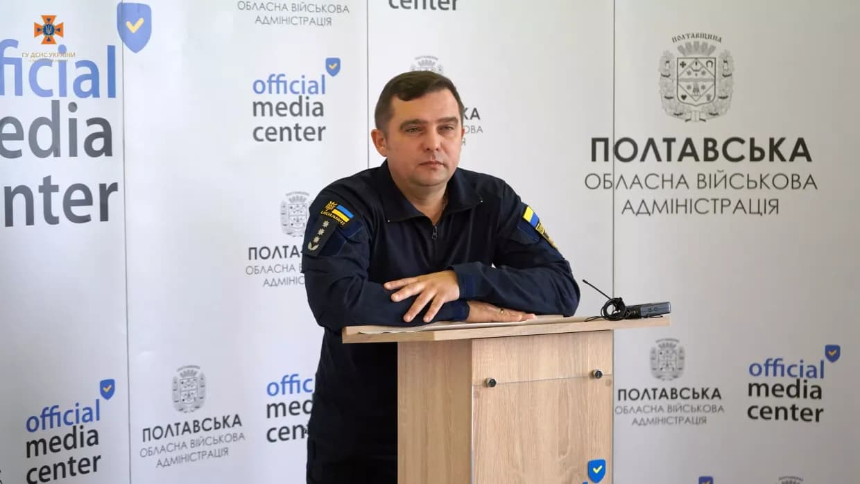 Володимир Гришанін. Фото: ДСНС