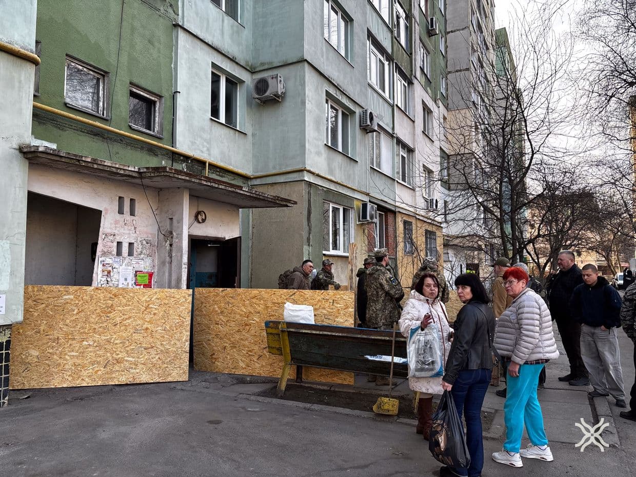 Наслідки російської атаки 31 березня. Фото: «Полтавська хвиля»&nbsp;
