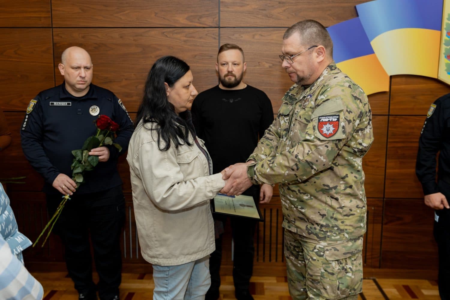 Рідним полеглих правоохоронців із Полтавщини вручили відзнаки