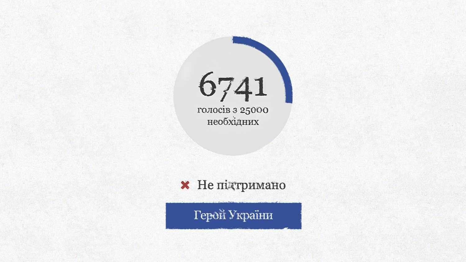 «Підпишіть петицію» або чи можуть всі загиблі військовослужбовці отримати звання Героя України